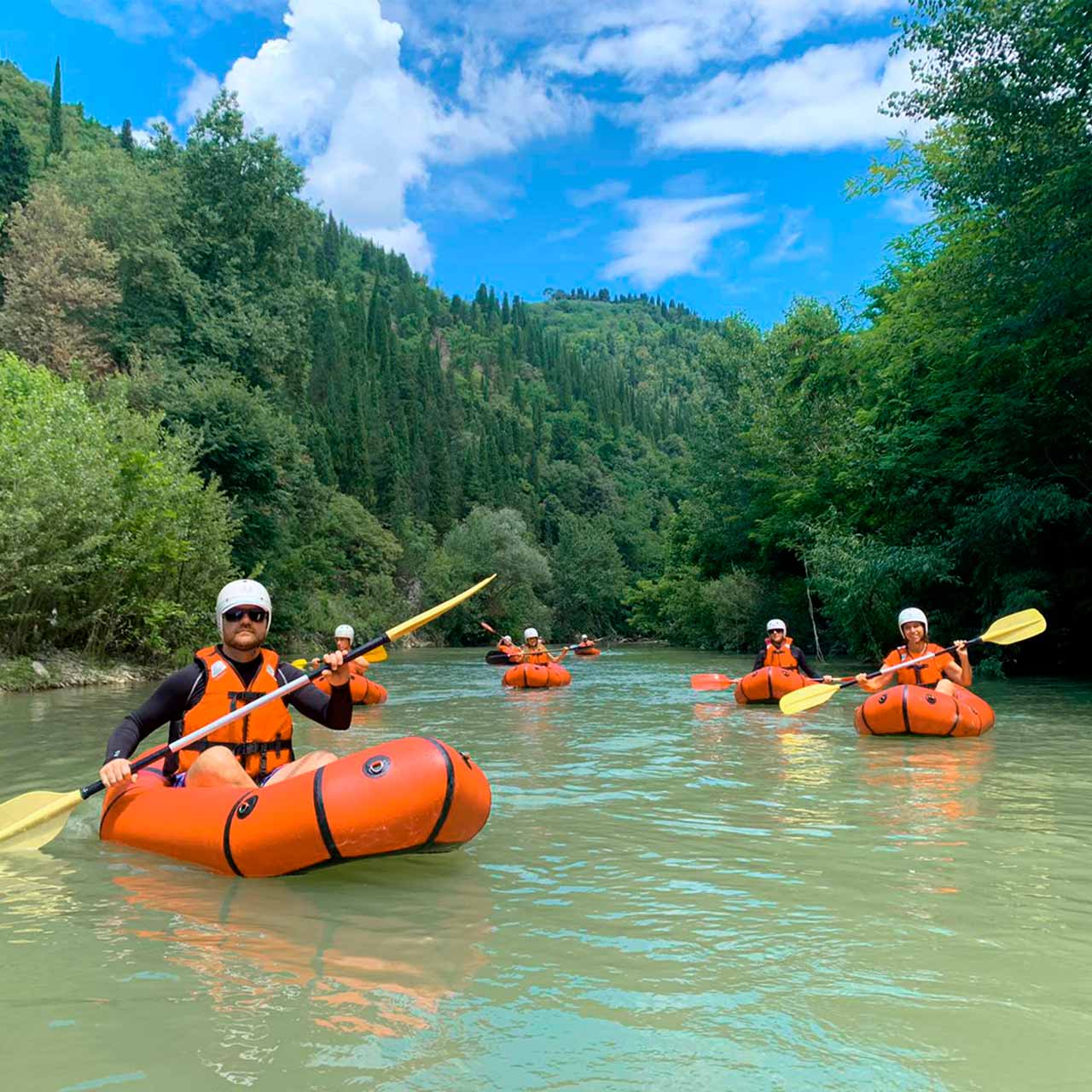 packrafting sieve