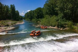 rafting sieve